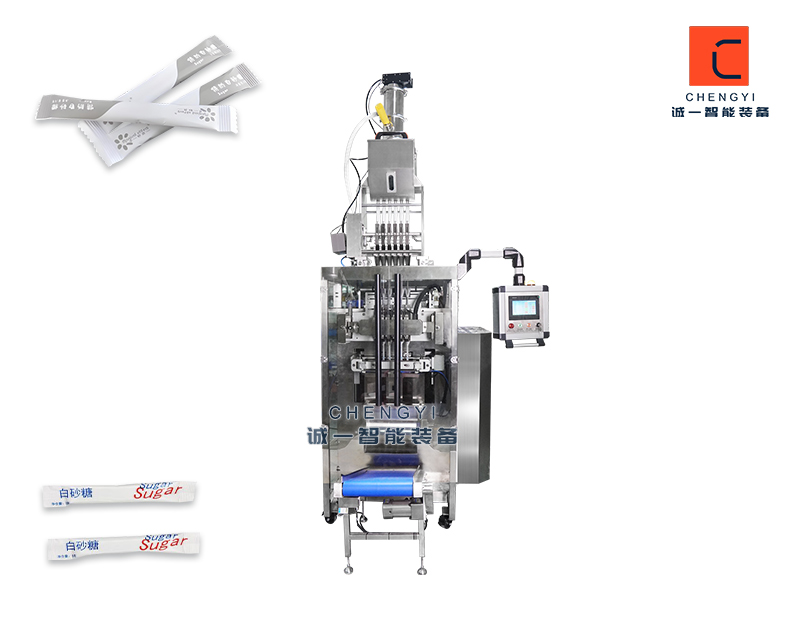 纸膜白砂糖包装机_条状砂糖多列包装机